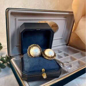 Florenza Faux Pearl Clip-on Earrings